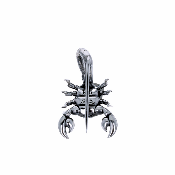 Scorpion Pin on white background back