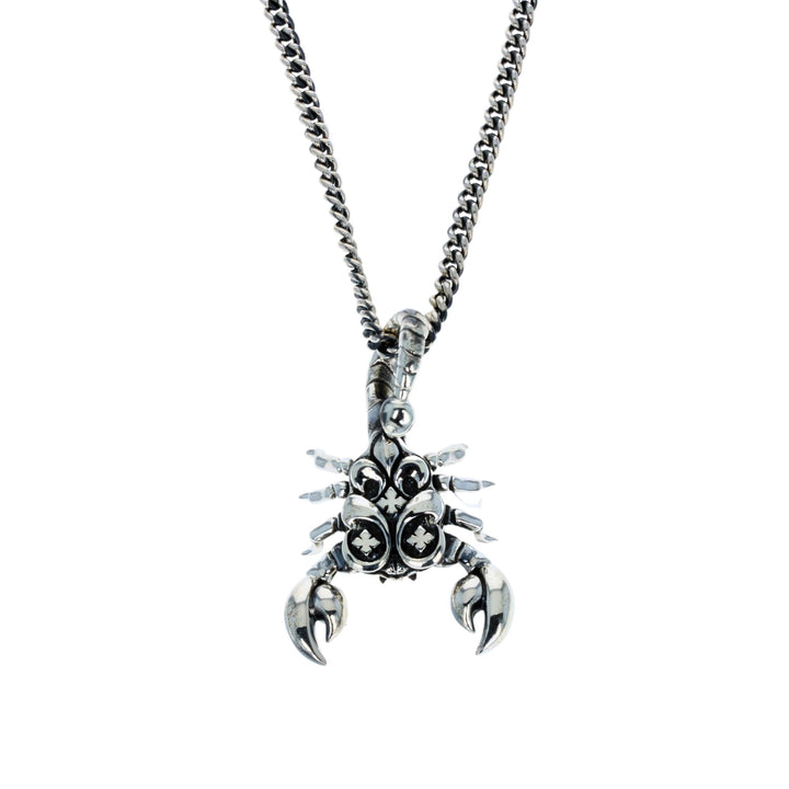 Scorpion Pendant on white background front
