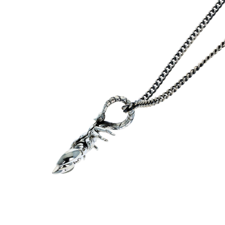 Scorpion Pendant on white background side