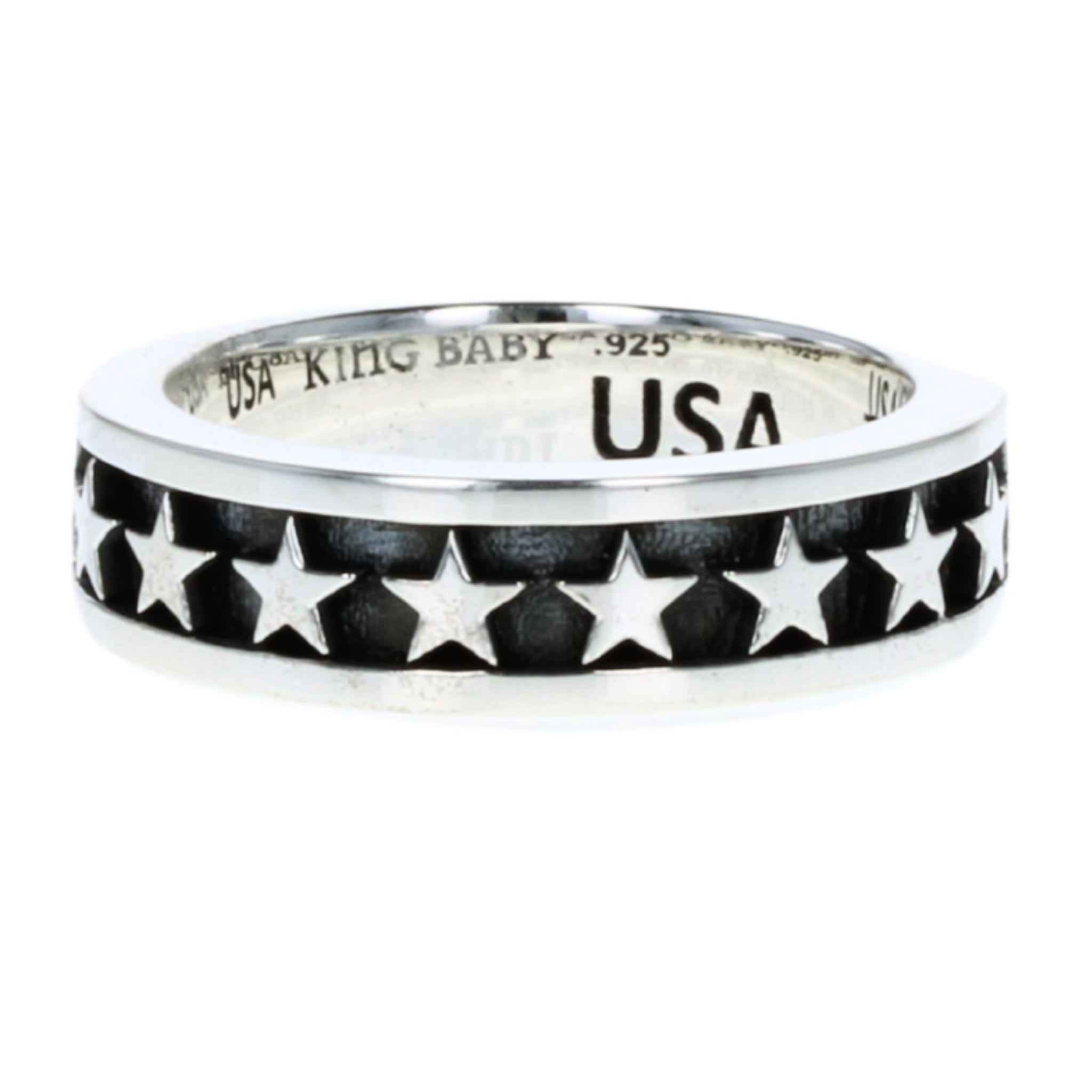 Limani London 925 Sterling Silver Kids Star CZ Ring - Gift Boxed, Sizes A-M
