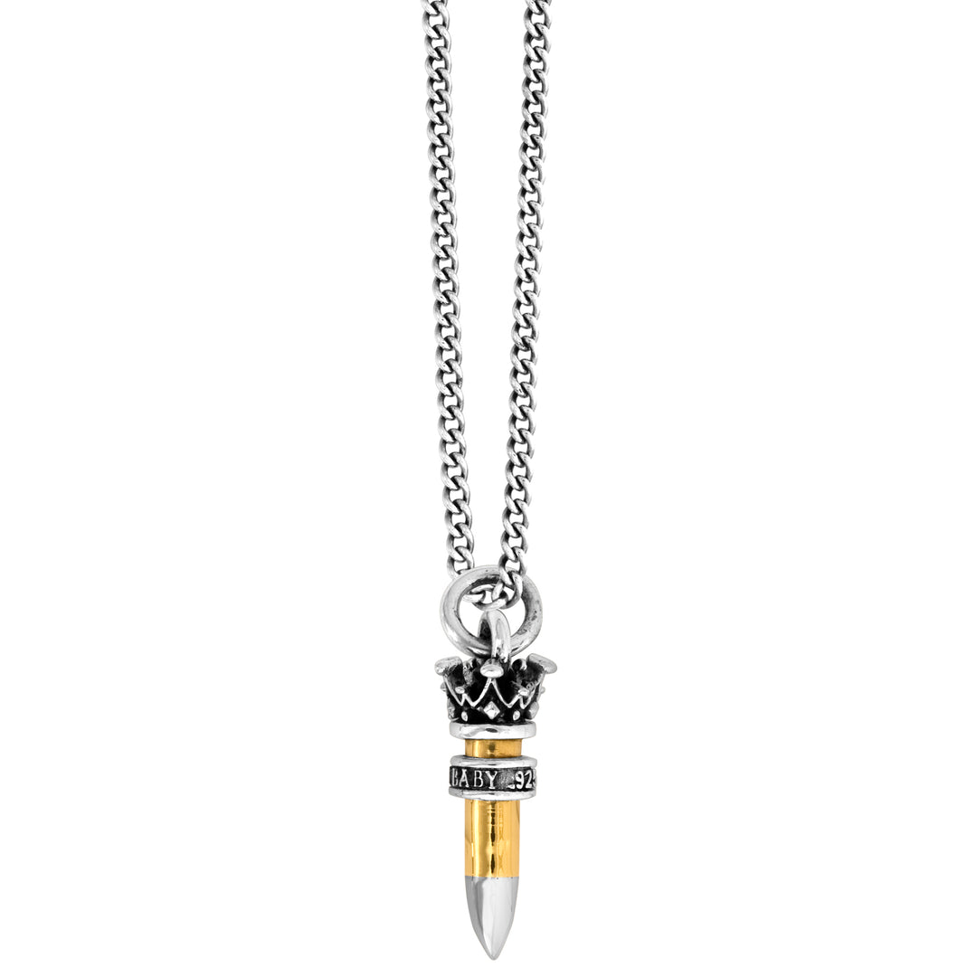 Product shot of 22 caliber bullet