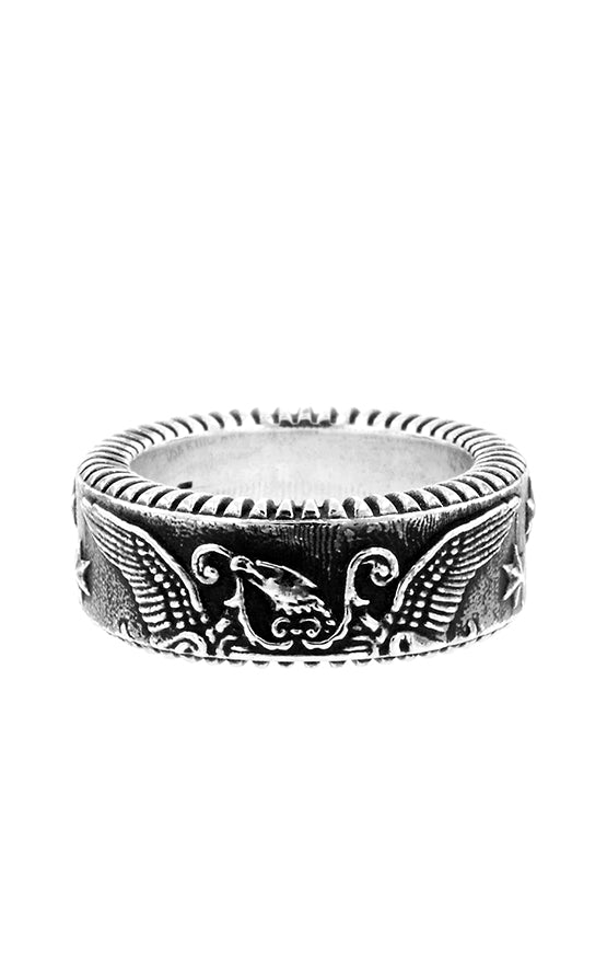 King Baby American Eagle Coin Edge Ring