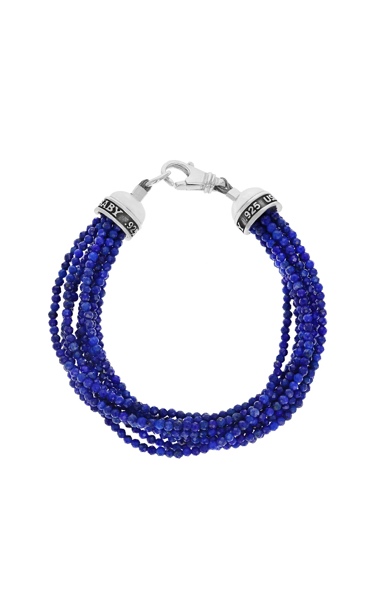 king baby ten strand lapis lazuli bracelet for women
