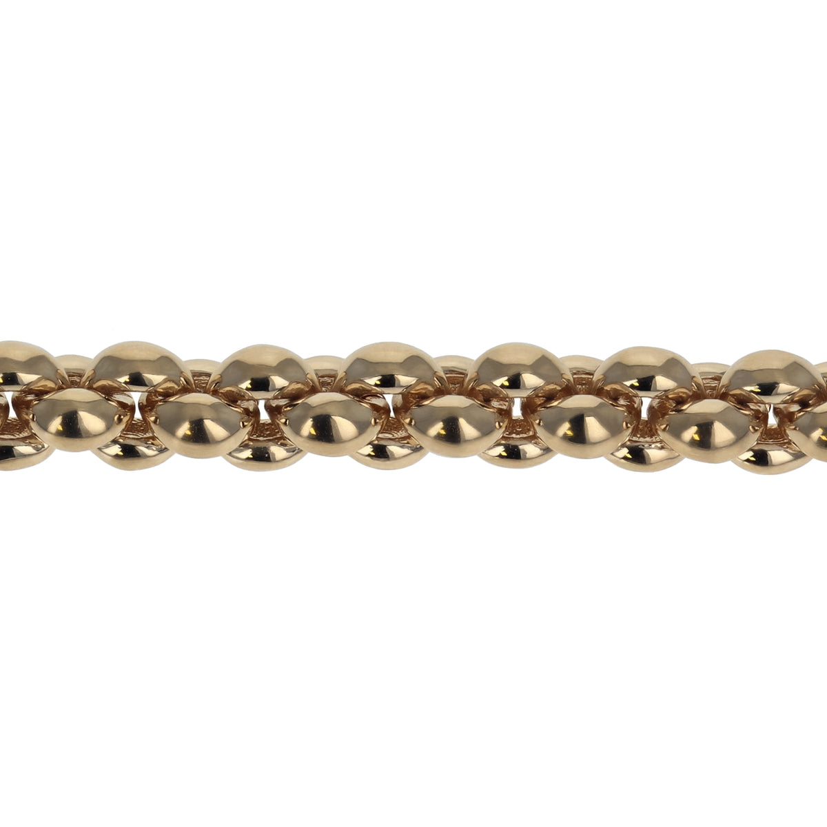 10K Gold Small Infinity Link Bracelet | S - King Baby Studio