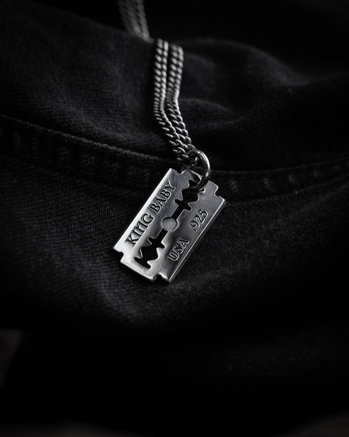 Razor Blade Pendant