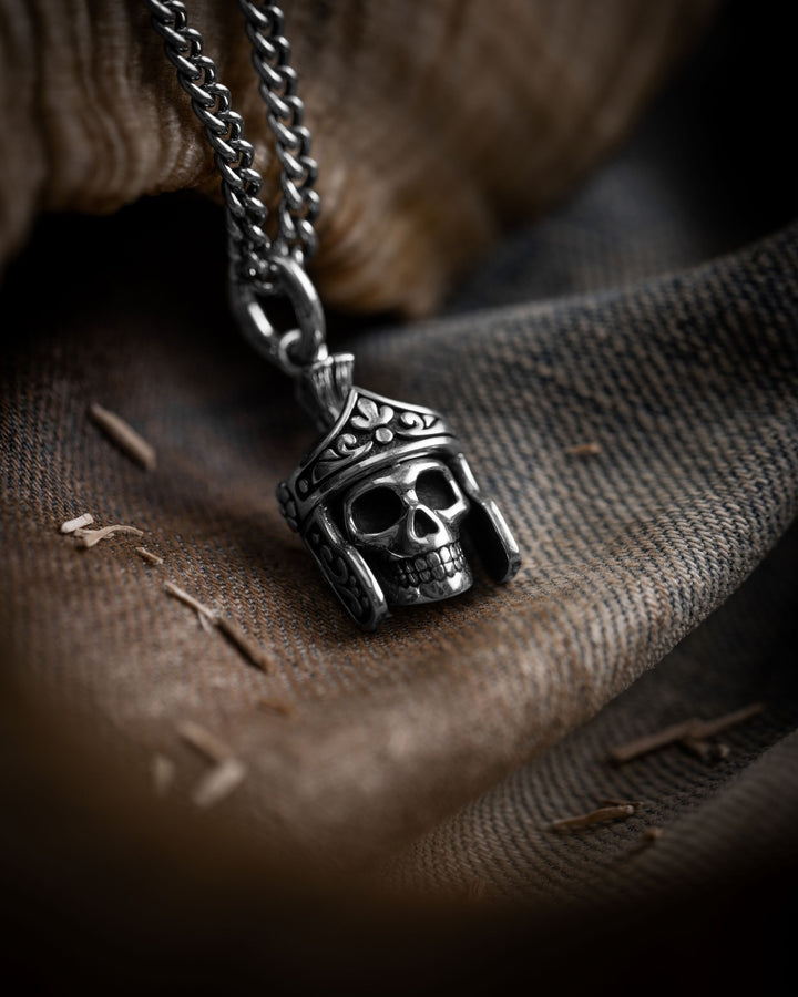 Gladiator Skull Skull Pendant