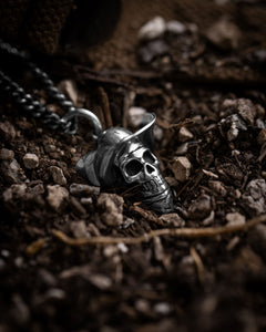 Cowboy Skull Pendant