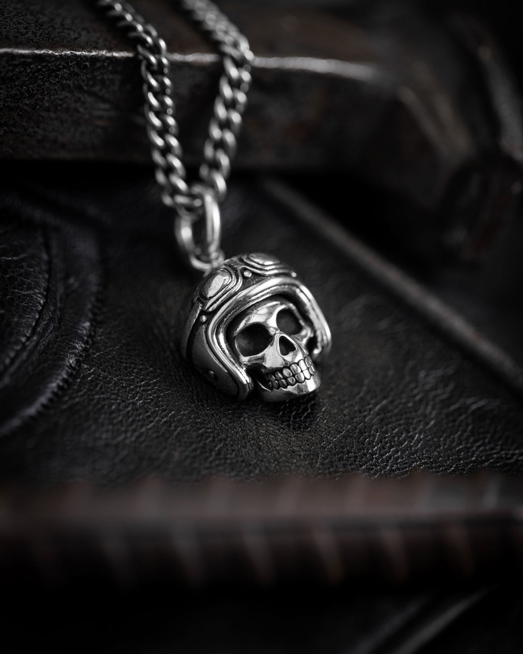 Biker Skull Pendant