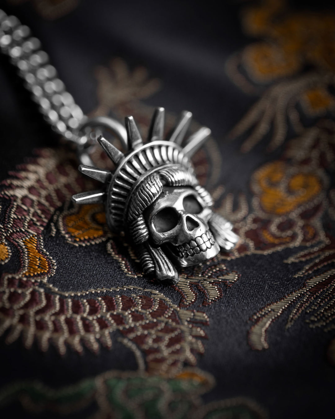 Liberty Skull Pendant