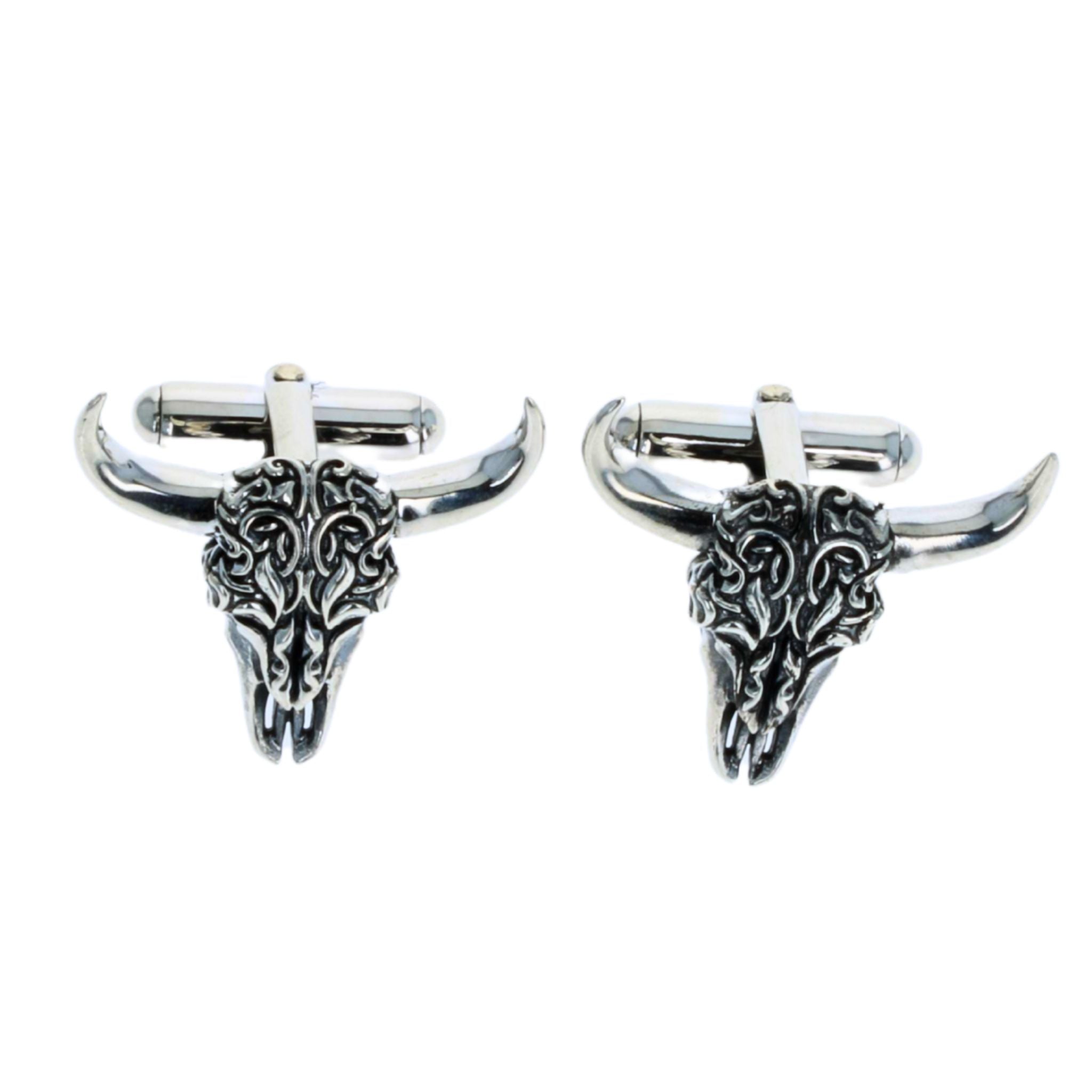キングベイビー/FDL Relic Cufflinks Cufflink And Stud Set - Mother Of Pearl/Silver | Men's Dress
