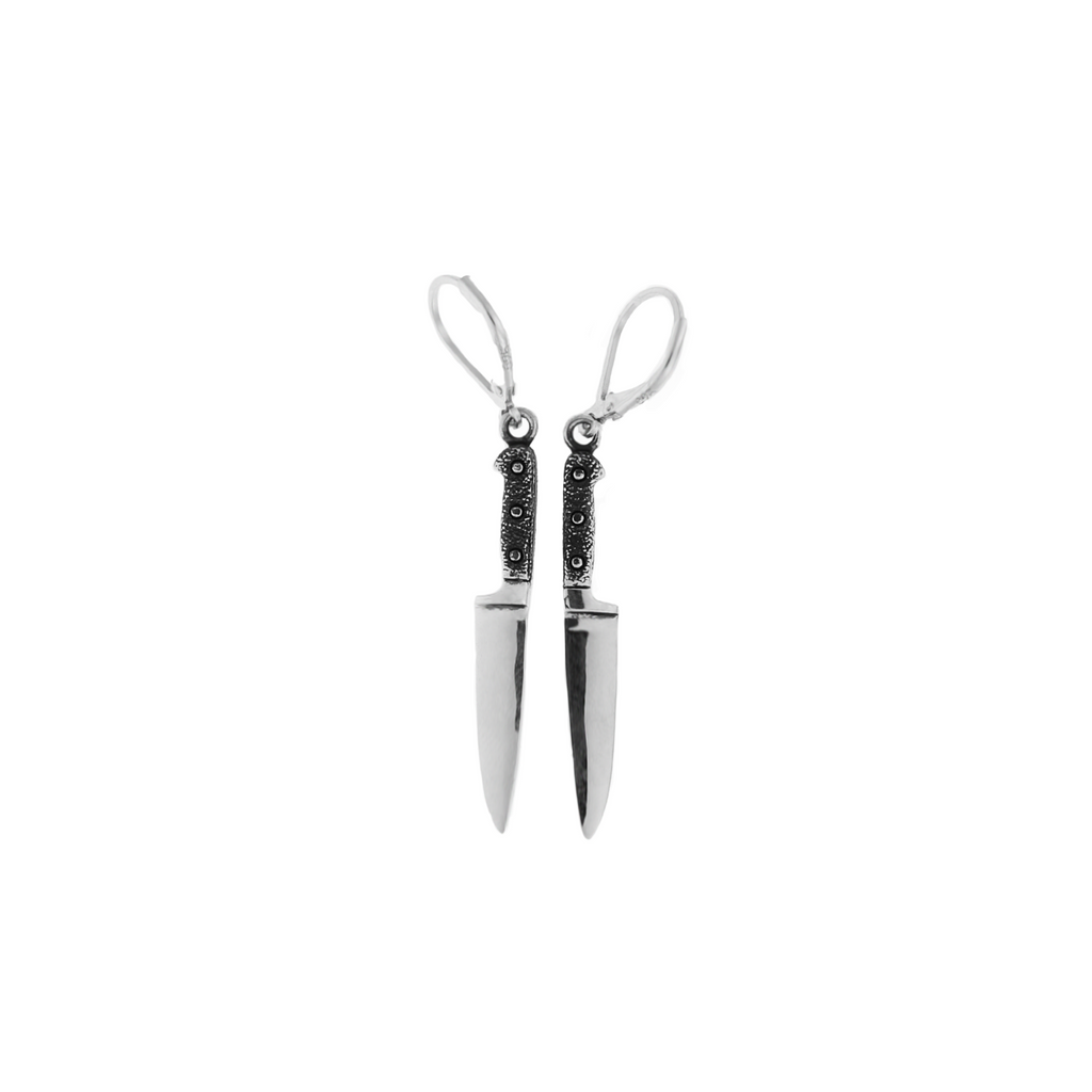 Classic Kitchen Knife Earrings