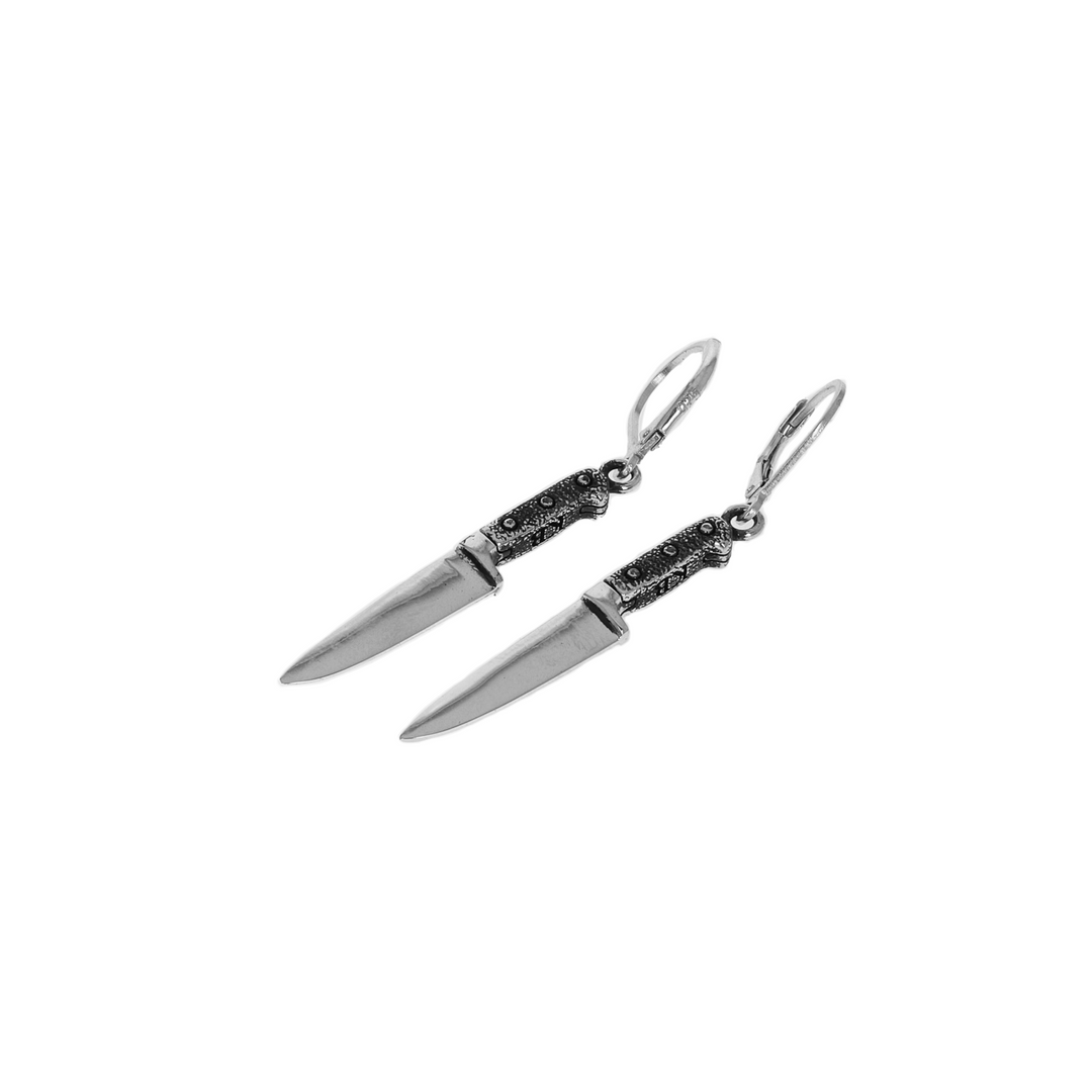 Classic Kitchen Knife Earrings