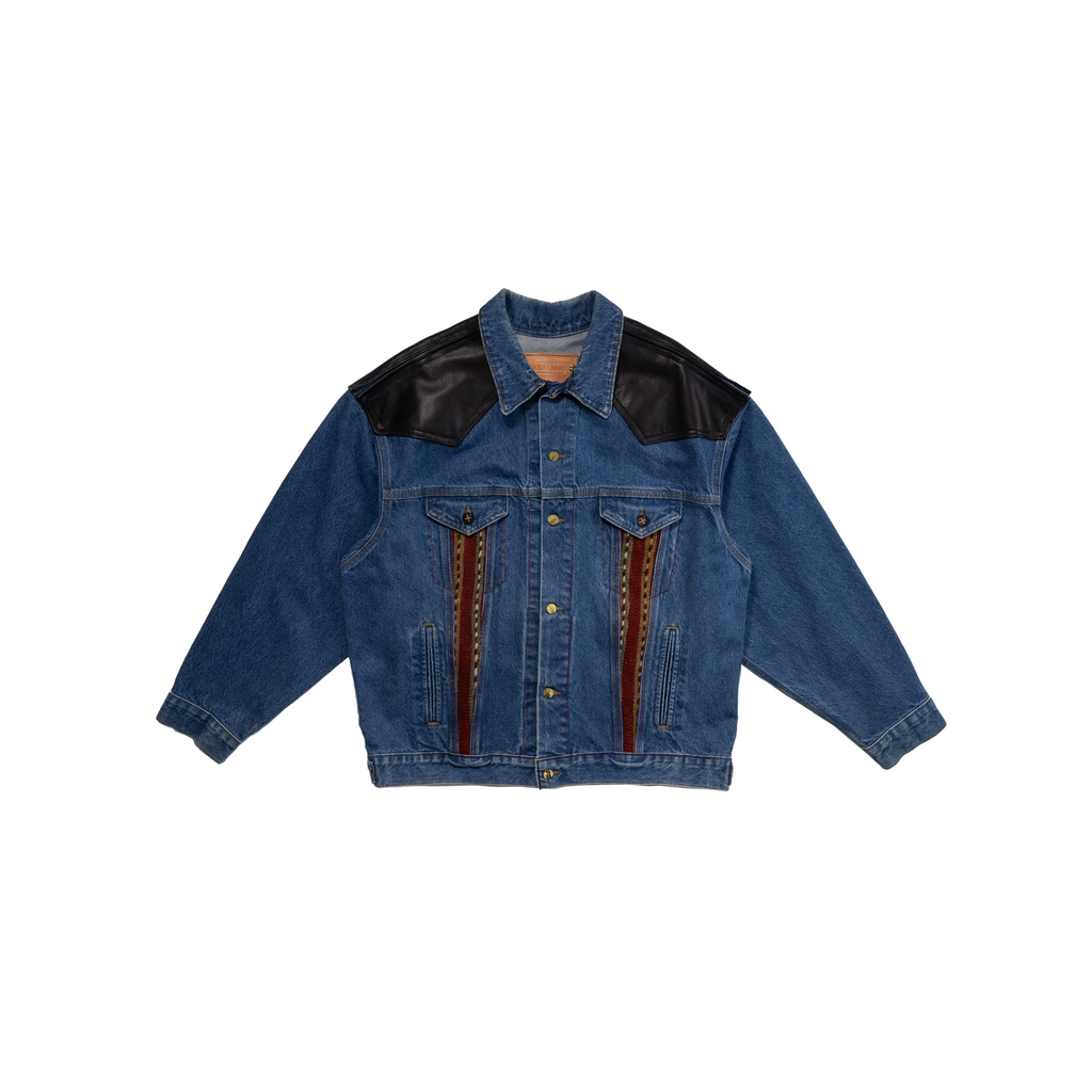 Prodcut shot Western Denim Trucker Jacket