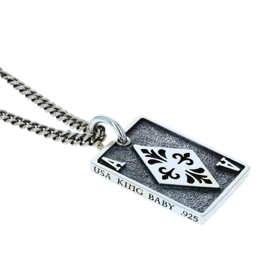 Diamond Playing Card Pendant (Life's A Gamble)