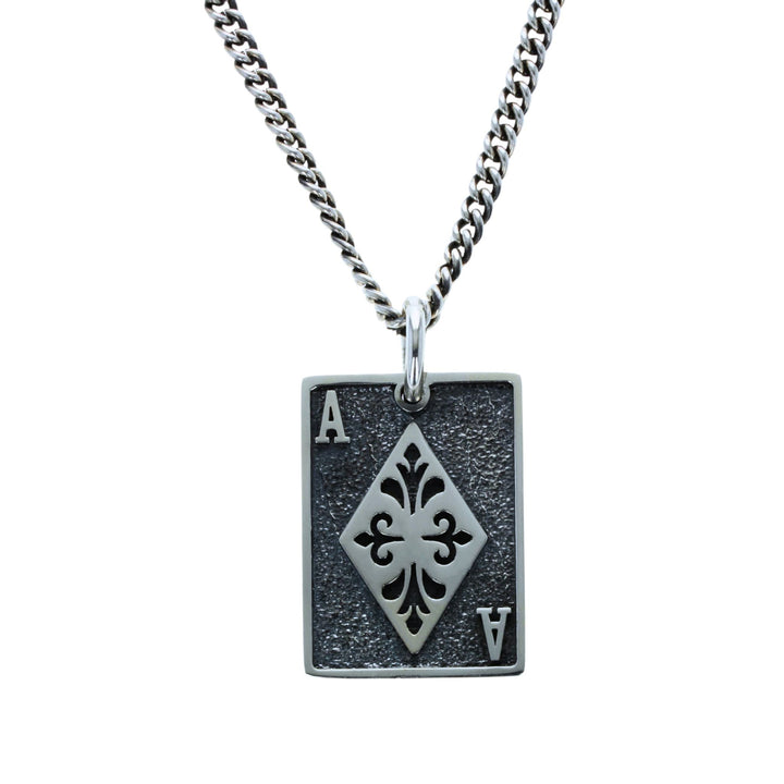 Diamond Playing Card Pendant (Life's A Gamble)