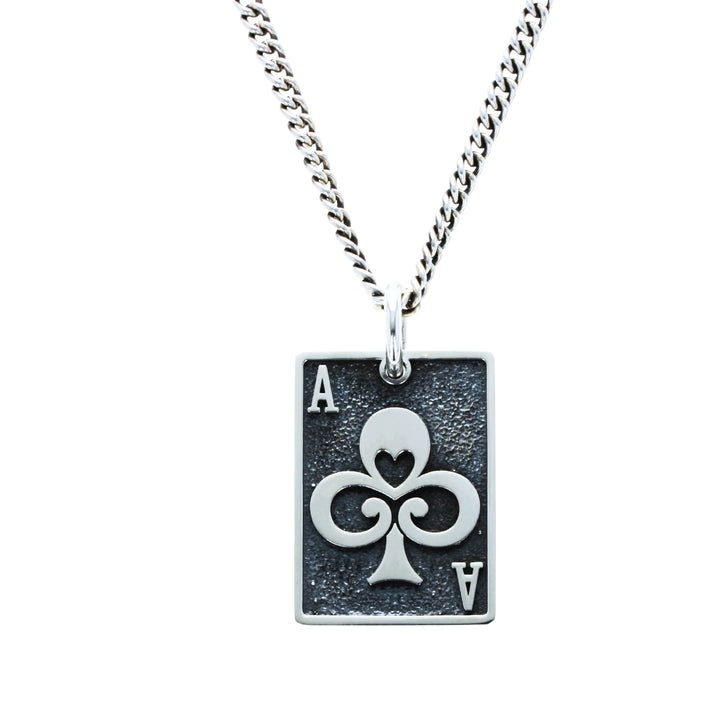 Club Playing Card Pendant (Life's A Gamble)