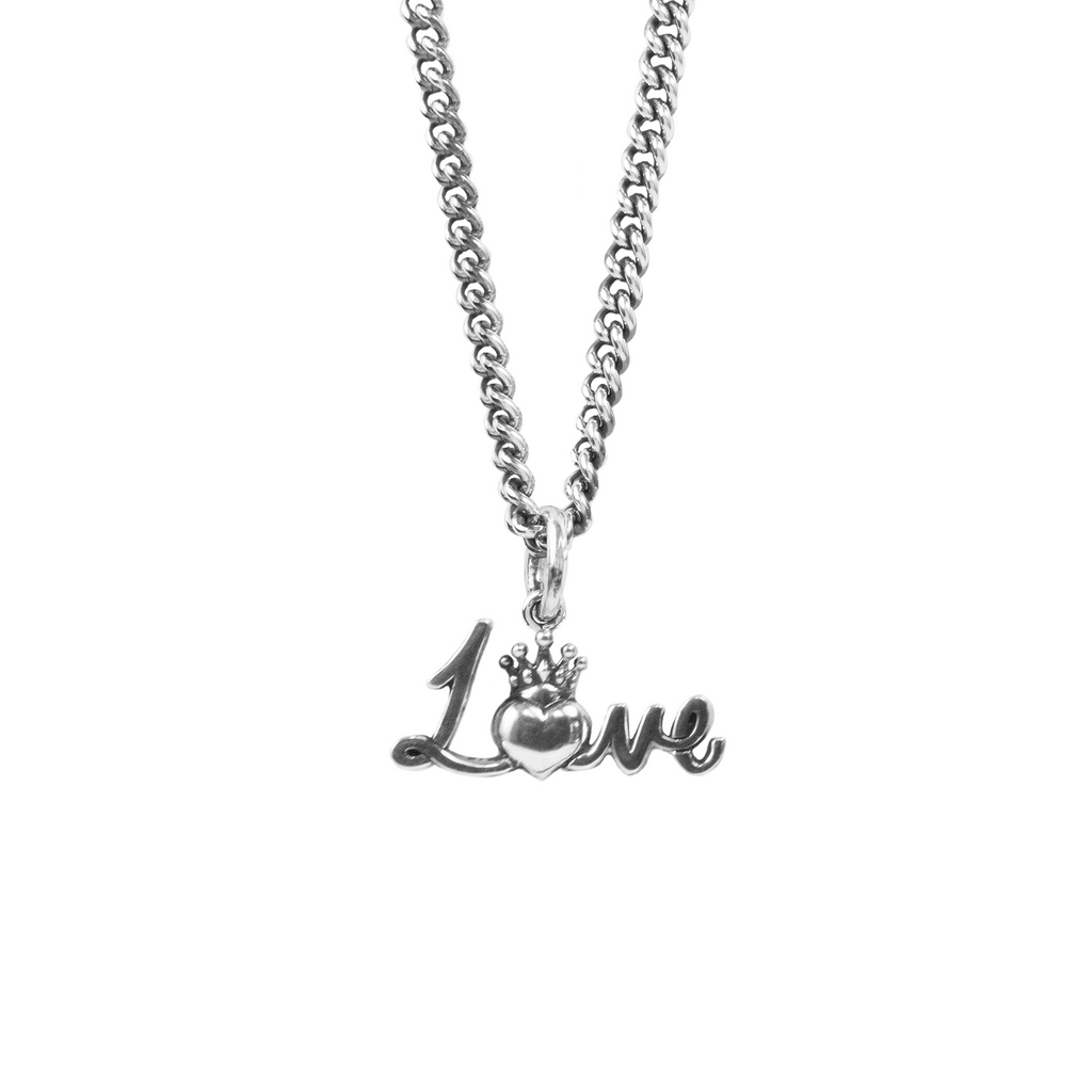 Crowned Heart Love Pendant