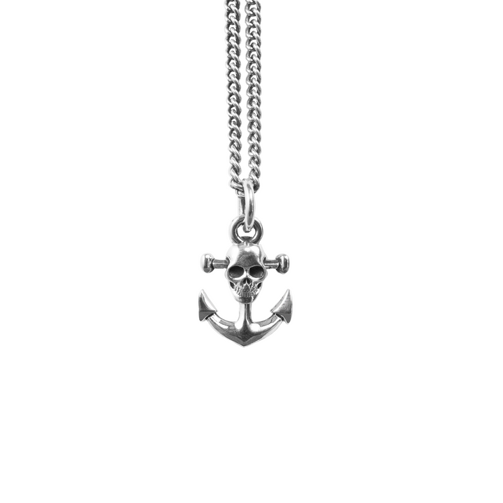 Anchor Skull Pendant