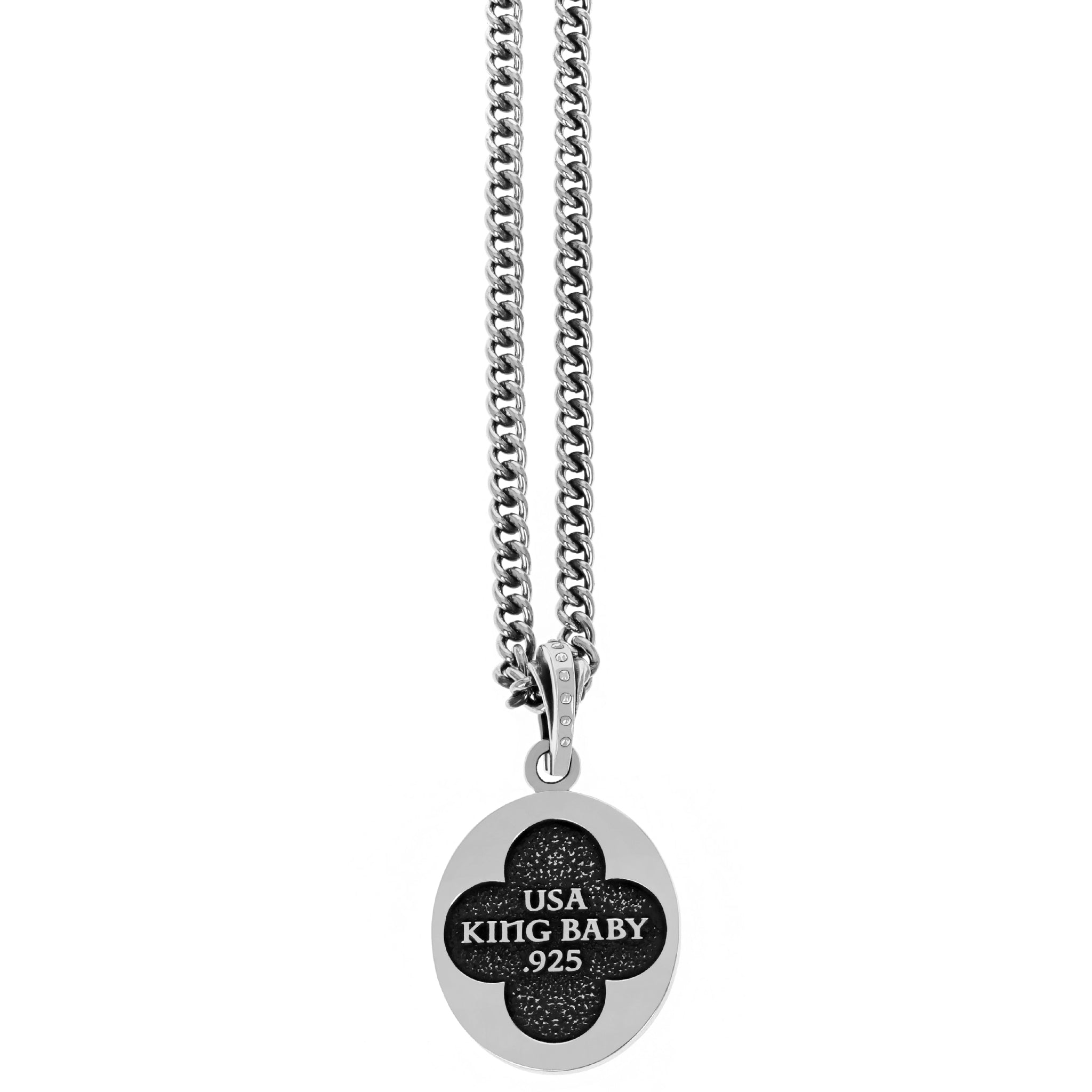 Saint Christopher Pendant w/ Gold Alloy – King Baby