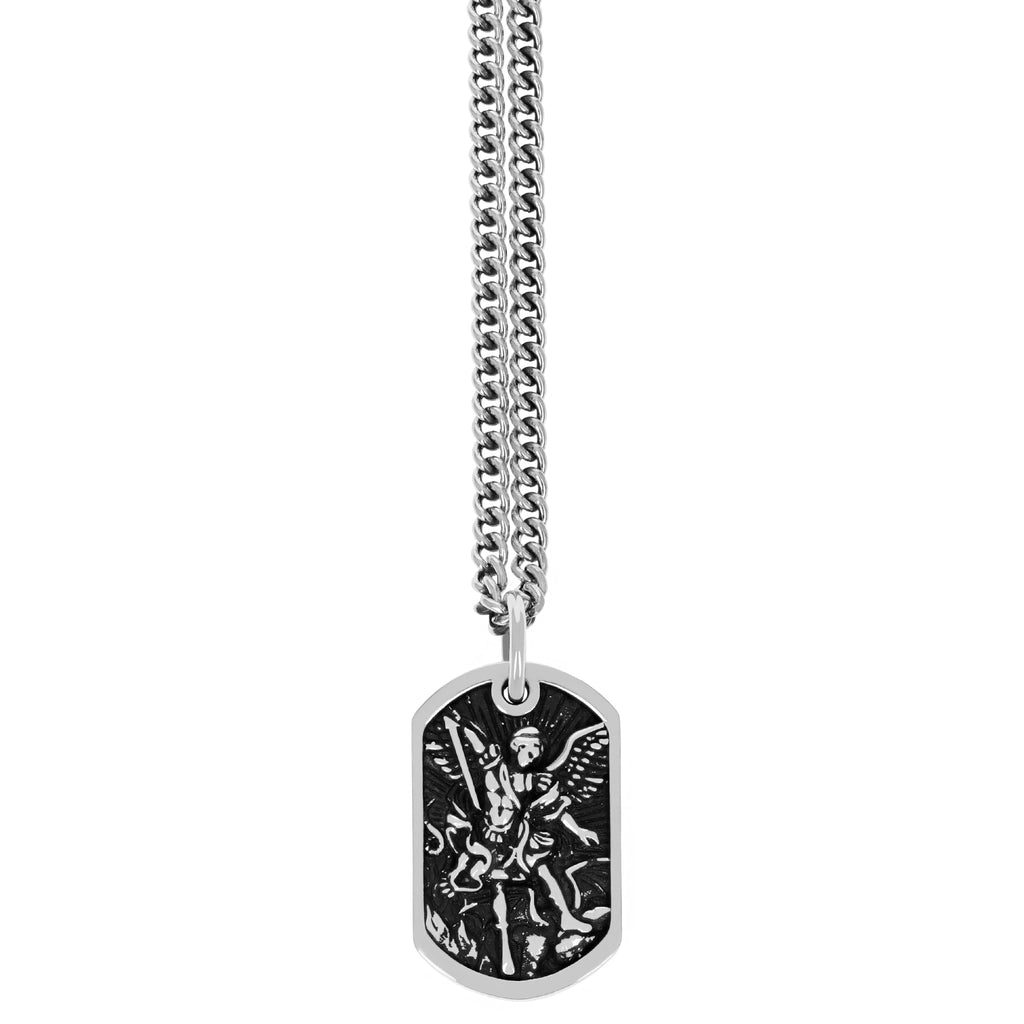 Saint Michael Dog Tag Pendant