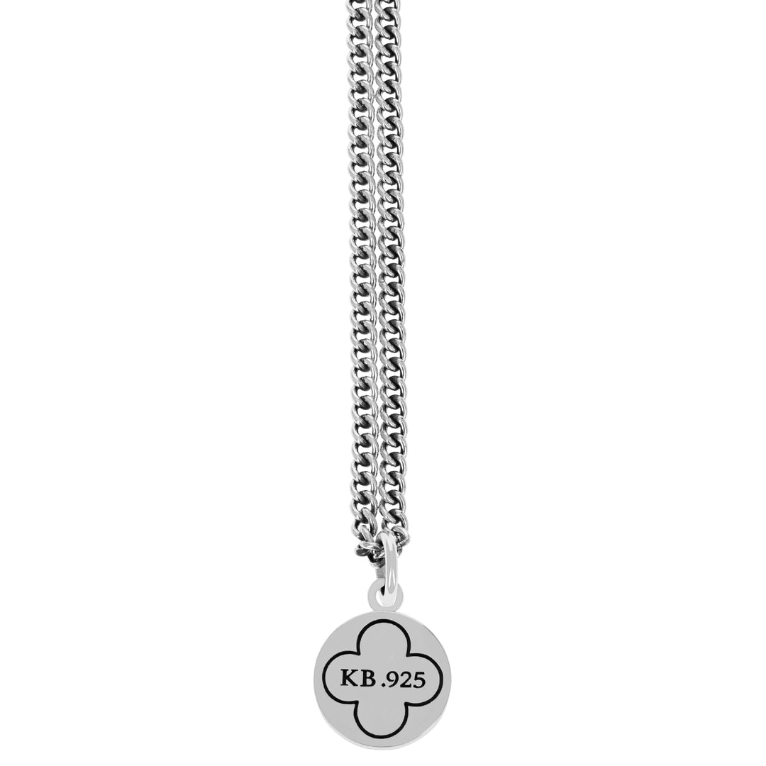 Symmetrical Cross Pendant w/ Gold Alloy