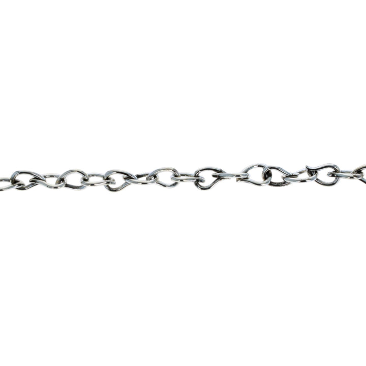 Small Paisley Link Bracelet on white background