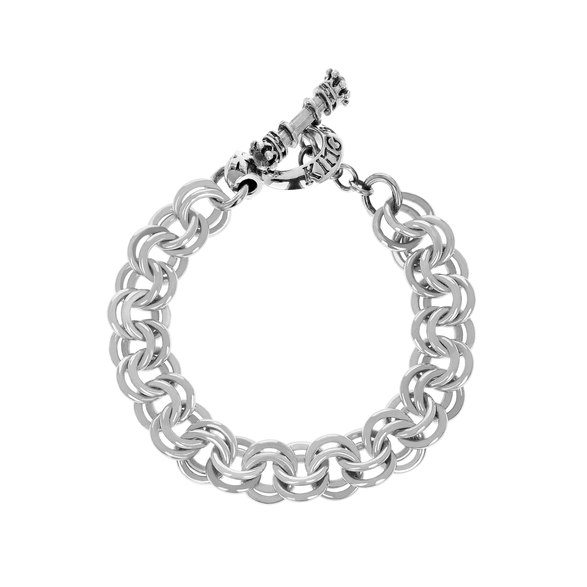 Small Double O-Ring Bracelet