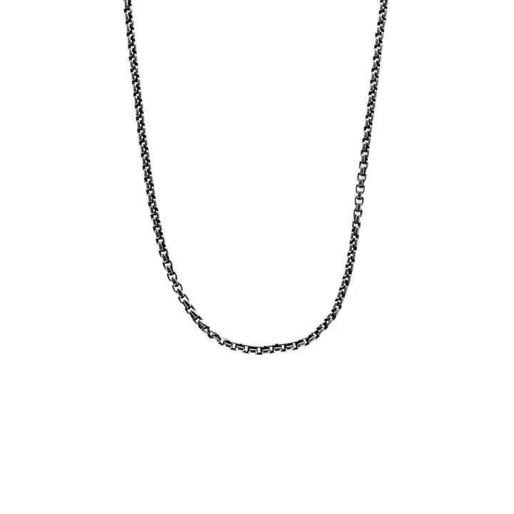 Small Box Link Chain w/ Lobster Clasp