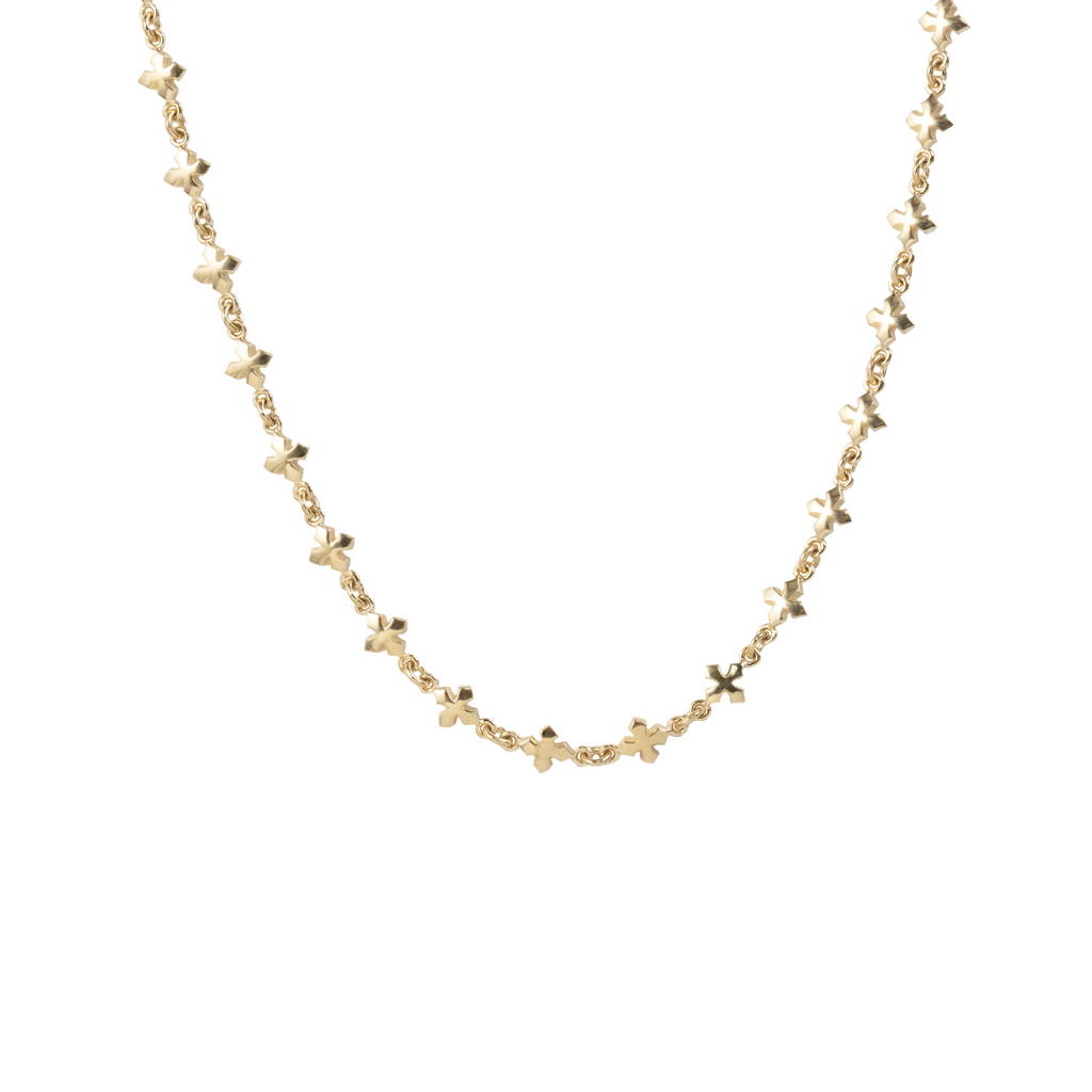 10k yellow gold necklace on sale