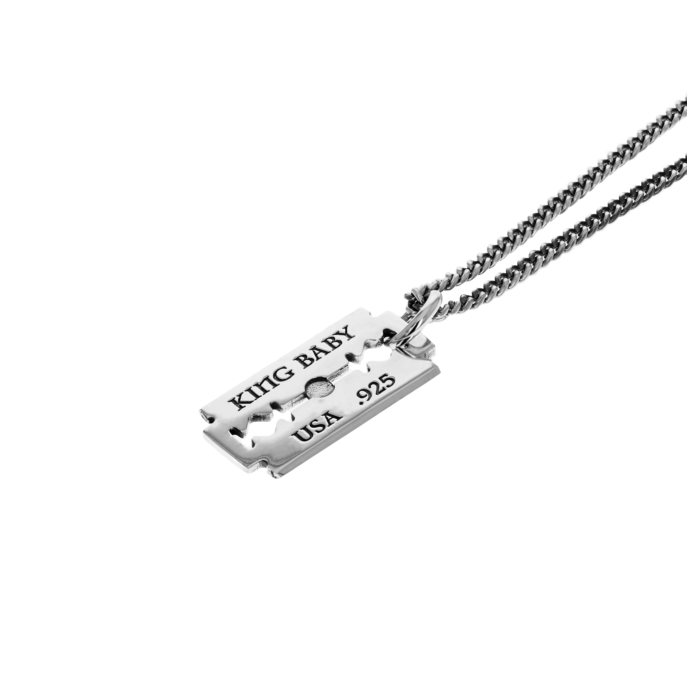 Razor Blade Pendant King Baby
