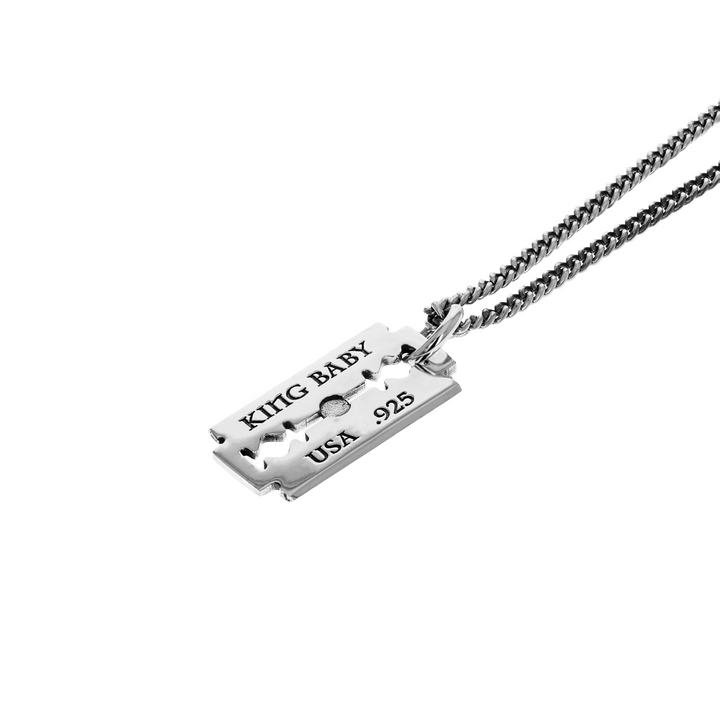 Razor Blade Pendant