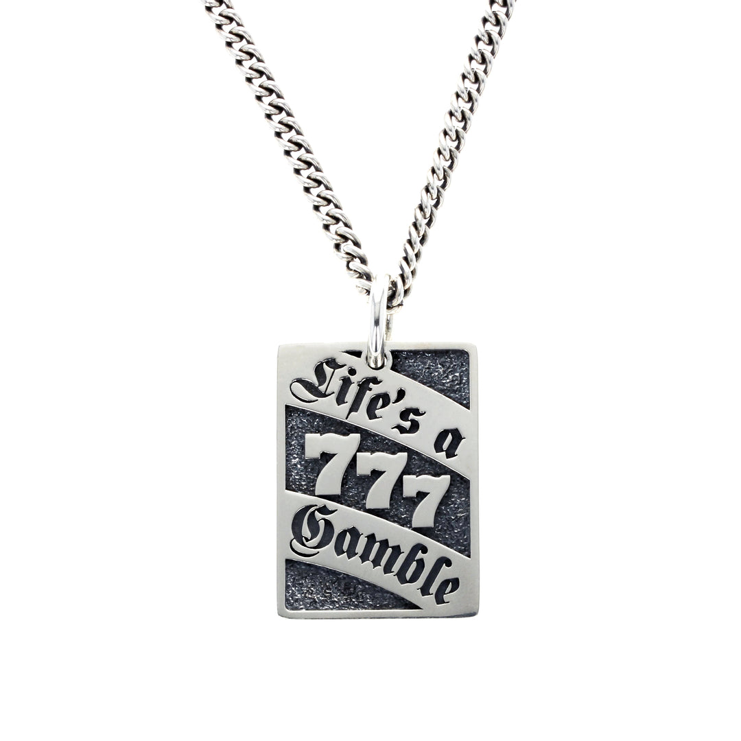 Spade Playing Card Pendant (Life's A Gamble)