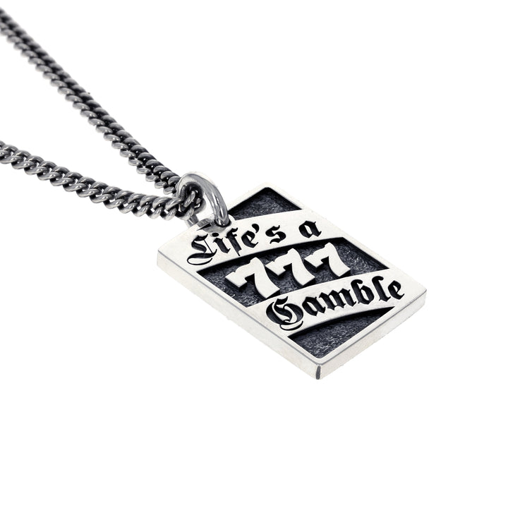 Club Playing Card Pendant (Life's A Gamble)