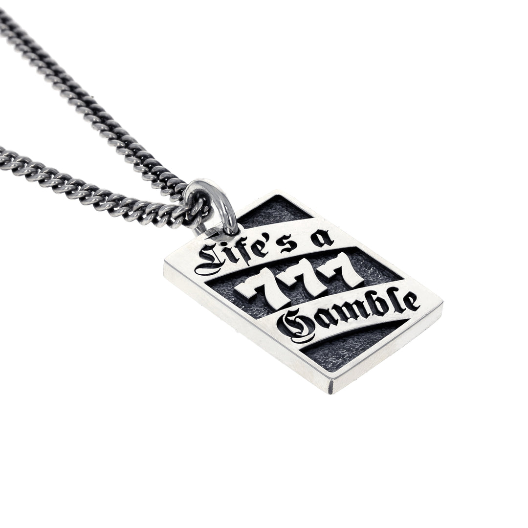 Diamond Playing Card Pendant (Life's A Gamble)