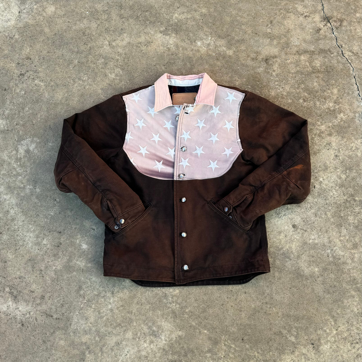 Seeing Stars Carhartt Active Jacket on granite background