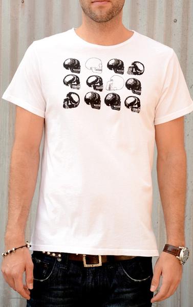 Skull Stacking Graphic Tee