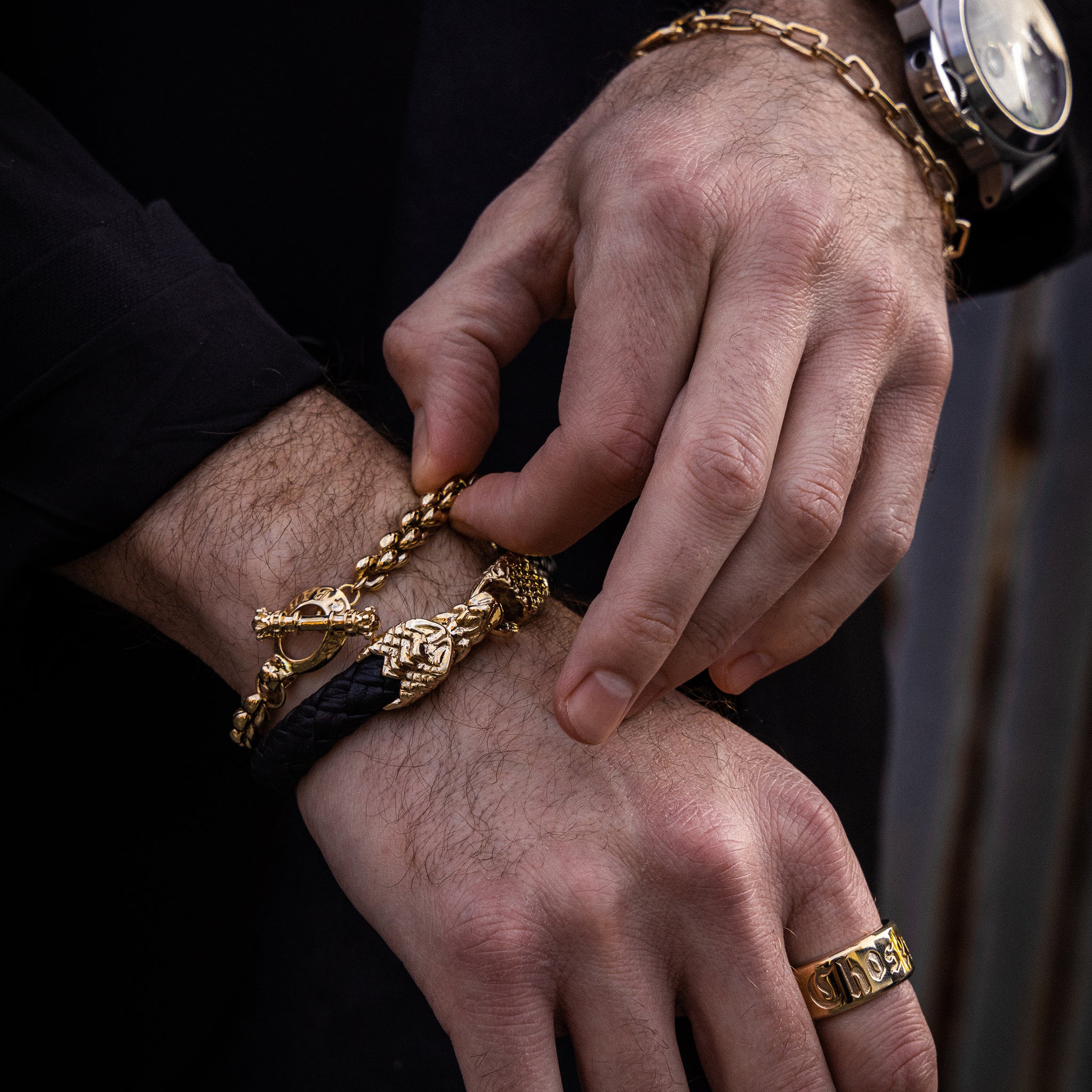 10K Gold Small Infinity Link Bracelet – King Baby