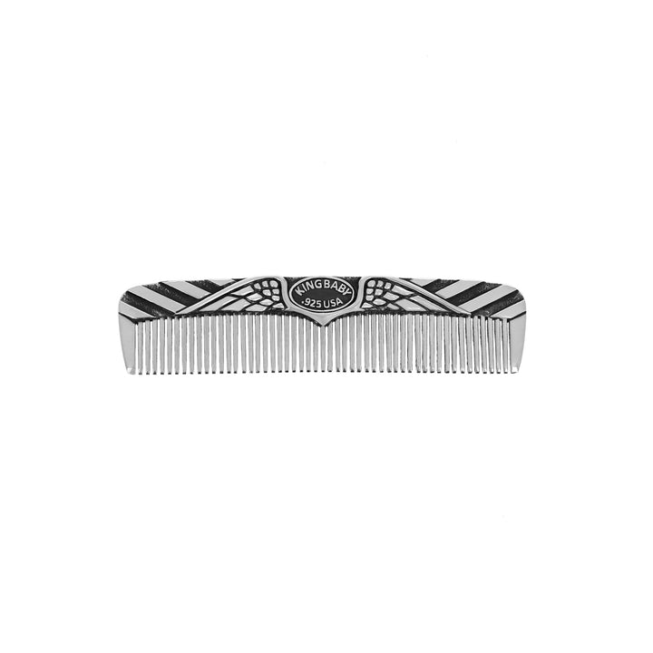 Small Silver Eagle Comb