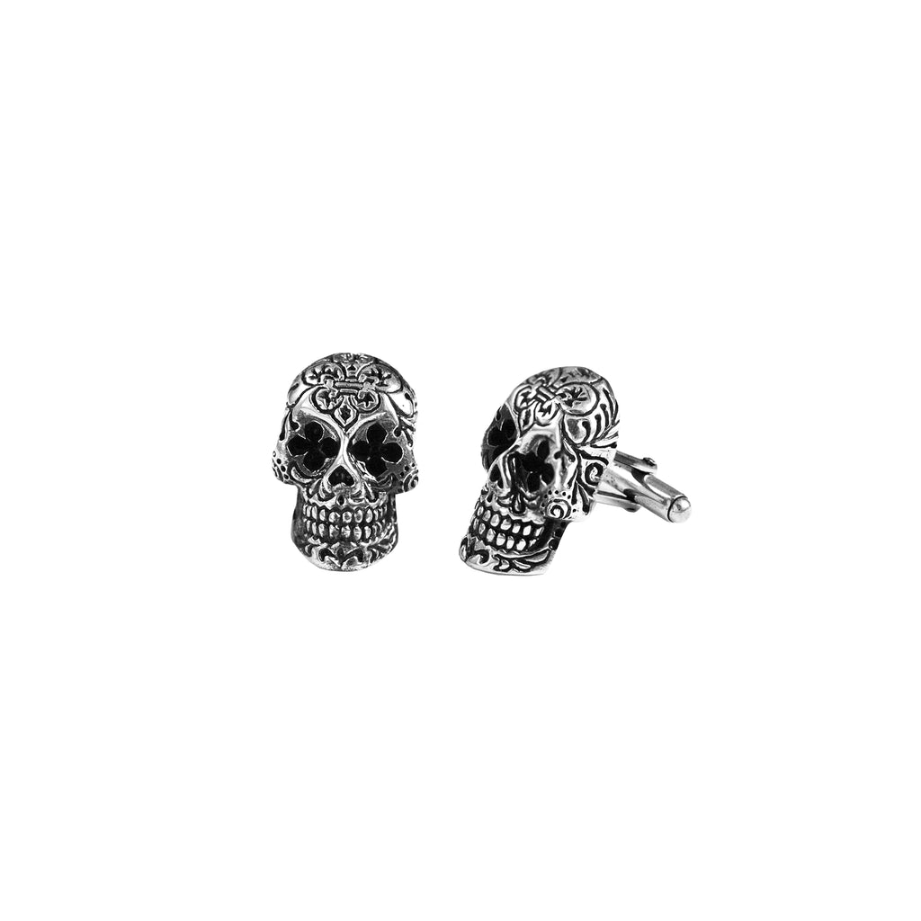 Day of the Dead Skull Cufflinks