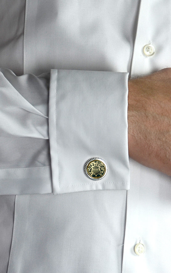 Shield Concho Cufflinks