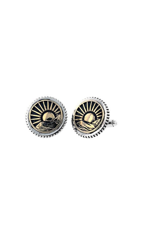 Sun Concho Cufflinks