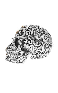 Silver Skull Sculpture (Two of Five)