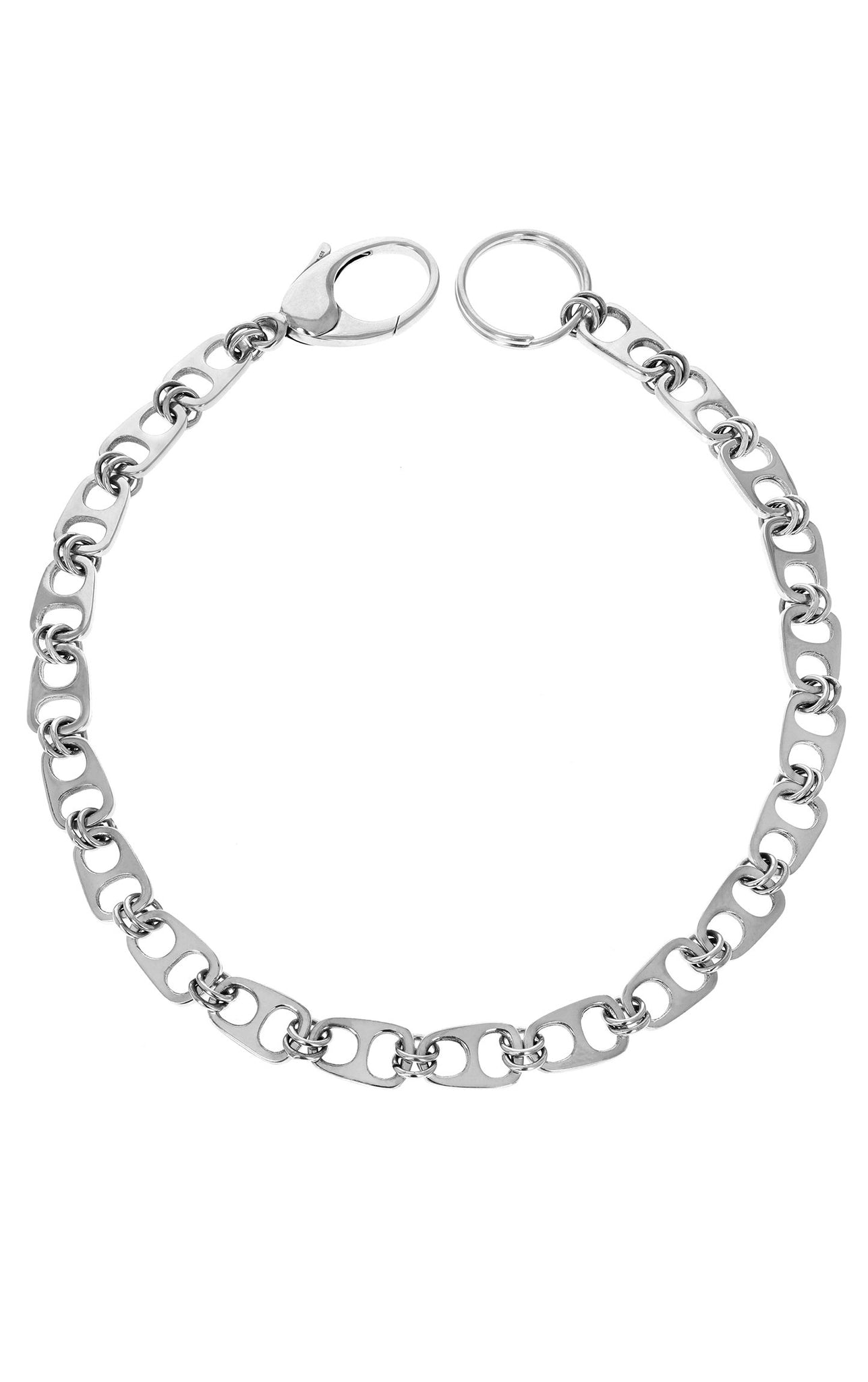 king baby sterling silver wallet chain