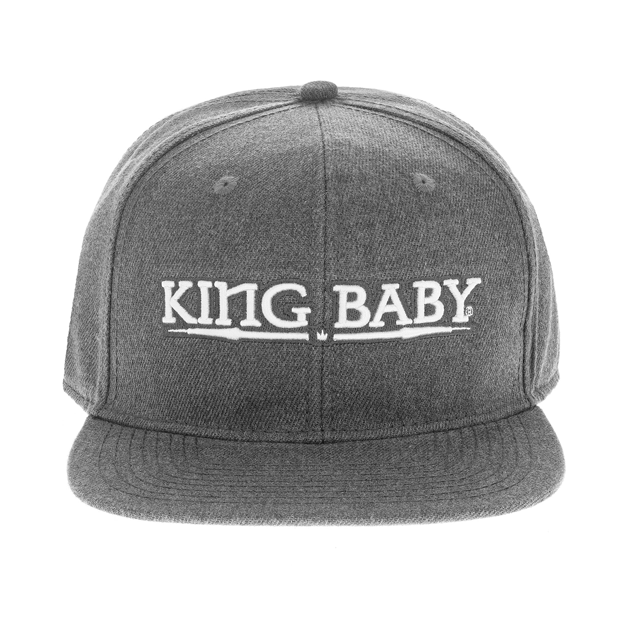 Gray Layered King Baby Logo Hat