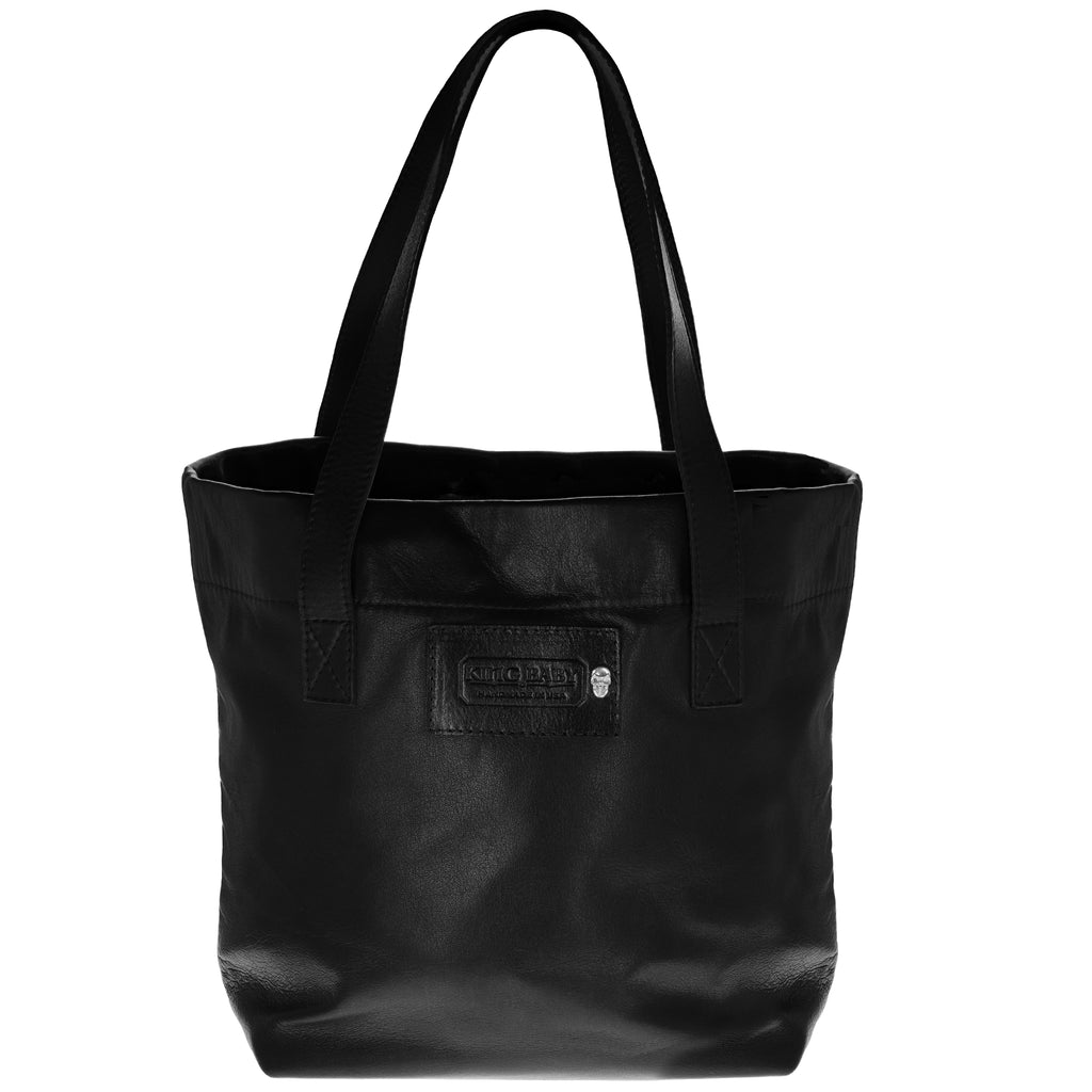 Small Leather Tote Bag