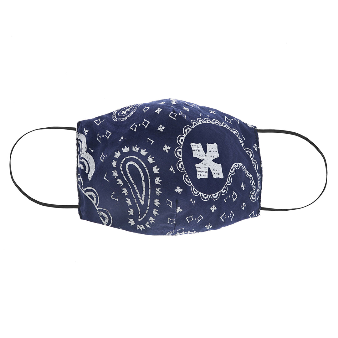 MB Cross Paisley Bandana Fabric Face Mask