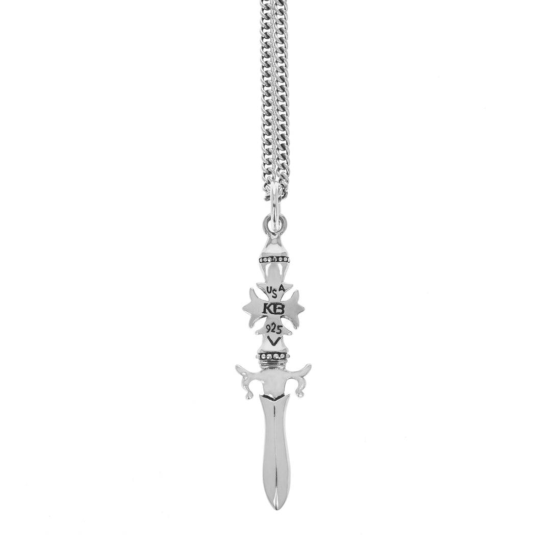 Dagger Pendant W/ Gothic Cross