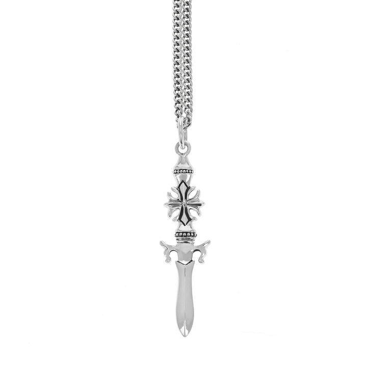 Dagger Pendant W/ Gothic Cross