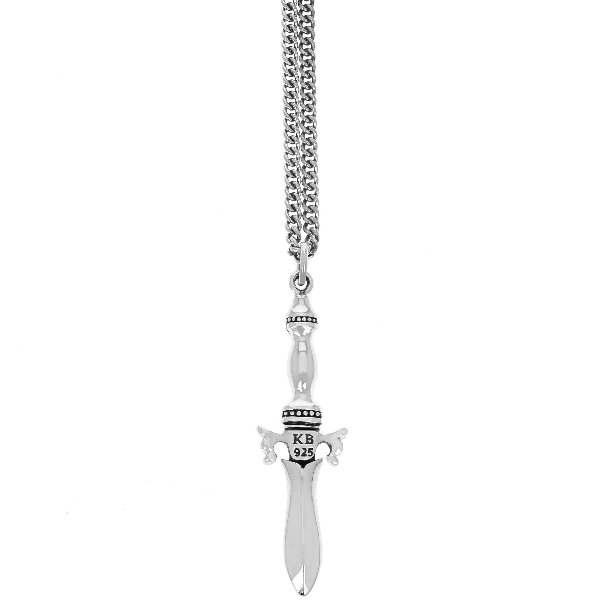 Silver Courage Dagger Necklace – Written by Forest