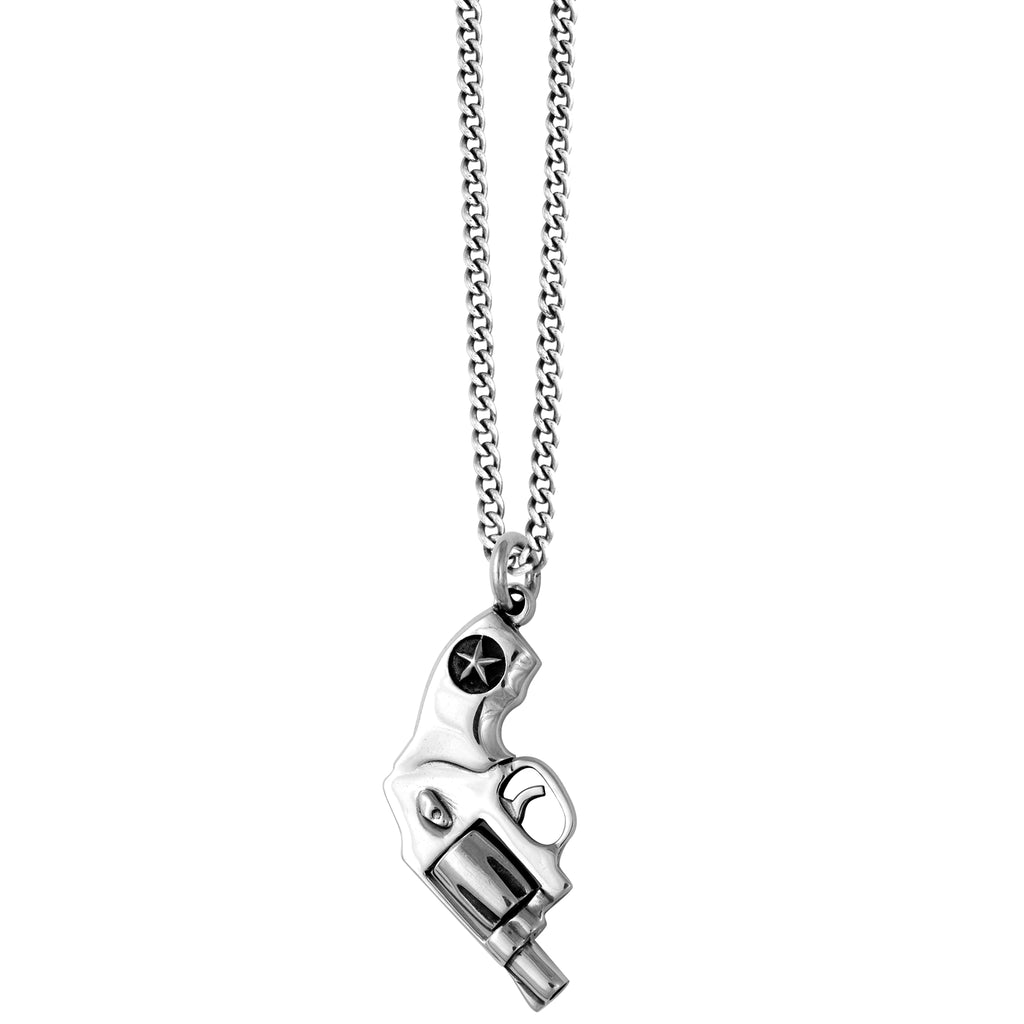 Small Revolver Pendant